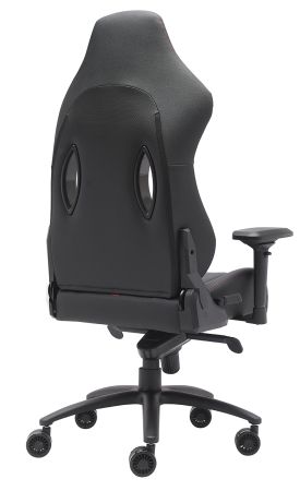 Стул для геймера Jaguar экокожа красный