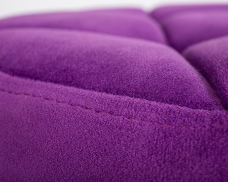 Табурет барный BRUNO черный фиолет велюр MJ9-58