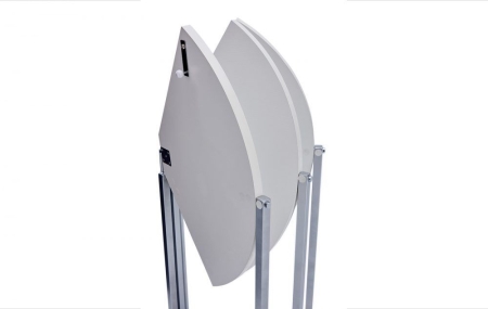 Складной стол B2389 D90 белый