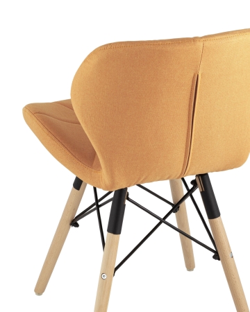 Стул Бон рогожка оранжевый