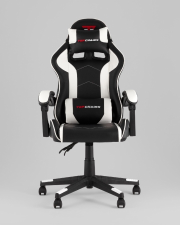 Кресло спортивное Shadow TopChairs черно-белый