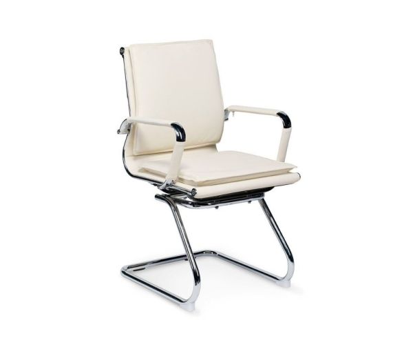 Кресло офисное Харман CF ivory слоновая кость экокожа Кресло офисное Харман CF ivory слоновая кость экокожа