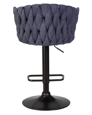 Набор 2 шт Стул барный LEON, синяя ткань (LAR-275-29)