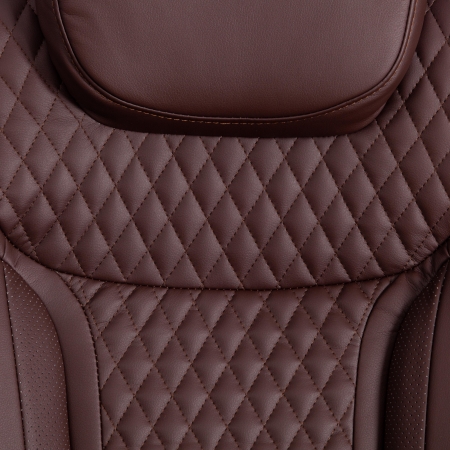 Кресло Trust (max) экокожа, коричневый