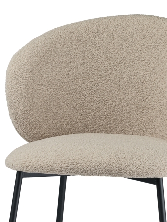 Стул для кухни SOLIS бежевый экомех HUSH 130