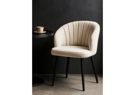 Стул на металлокаркасе Бэнбу marseille 2, черный