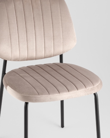 Стул обеденный Patrys капучино велюр