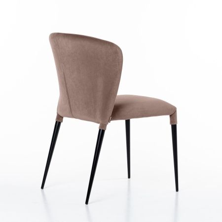 Стул Albert (Альберт) бархат бежевый