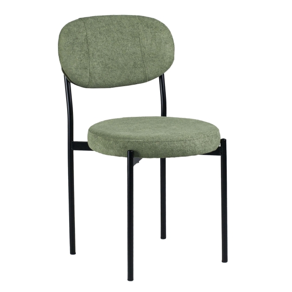 Стул Maso букле зеленый MOSS 615