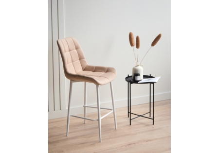 Барный стул Челси бежевый (zd 210), белый