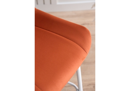 Барный стул Седа терракотовый (zd 432), белый