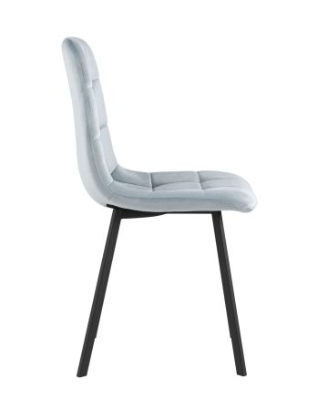 Стул Chilly велюр серо-голубой