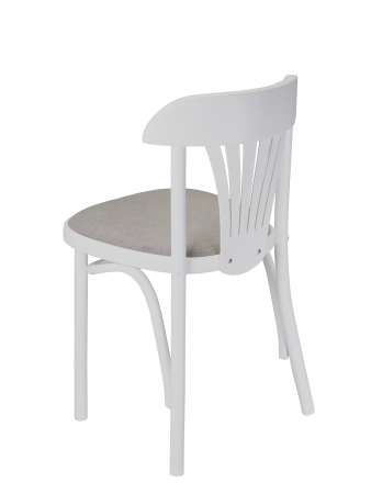 Стул Астра белый, букле бежевый MOSS 130