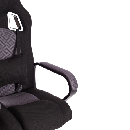 Кресло DRIVER (22) ткань, черный и серый