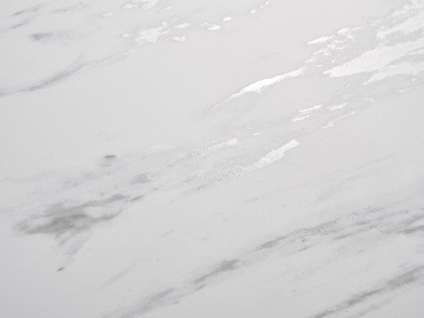 Стол BELLUNO 160 MARBLES KL-99 белый мрамор матовый итальянская керамика, белый каркас