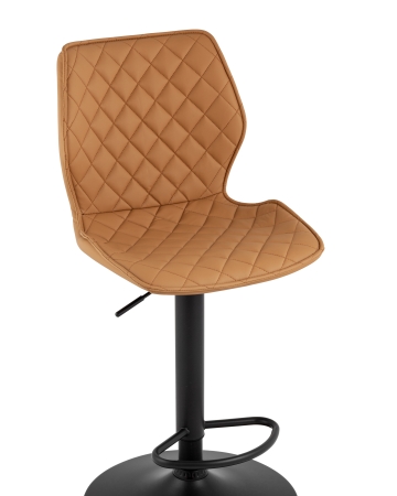Стул барный Dome экокожа коричневый