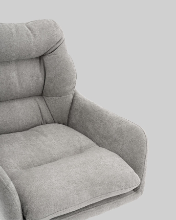 Стул Ральфио букле светло-серый