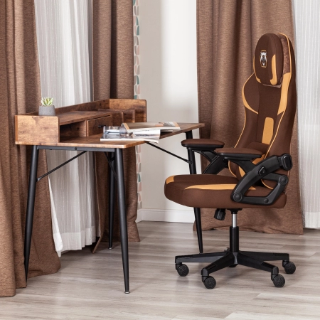 Кресло iBear коричневый и бежевый