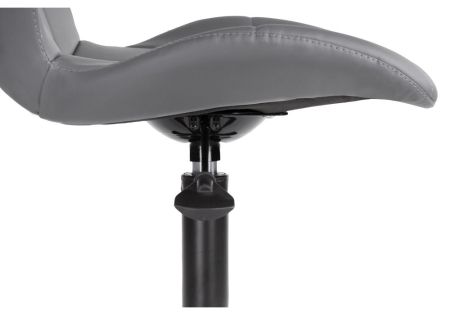 Стул Вальд экокожа серый