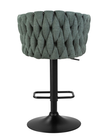 Набор 2 шт Стул барный LEON, зеленая ткань (LAR 275-23)