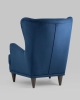 Кресло Скотт велюр темно-синий