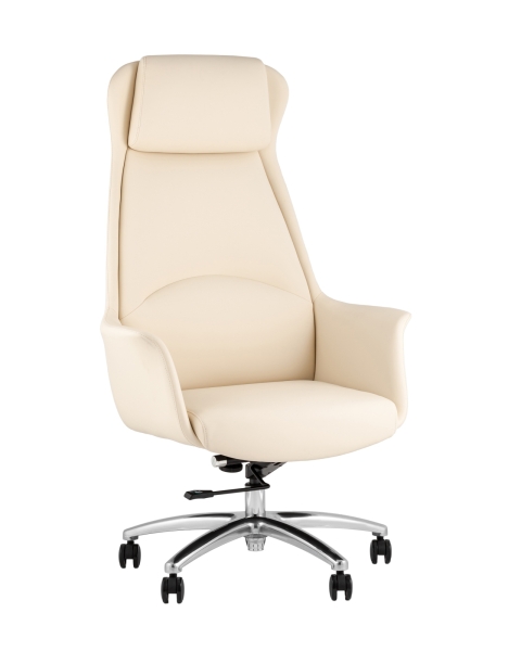 Кресло руководителя Viking NEW TopChairs бежевое Кресло руководителя Viking NEW TopChairs бежевое