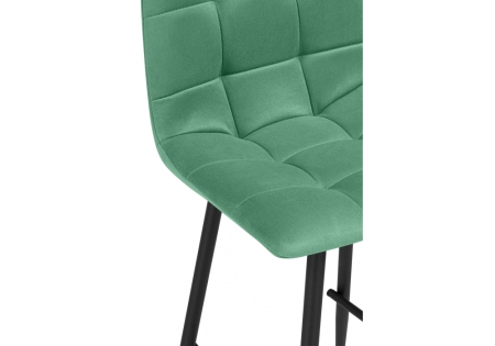 Барный стул Чилли Мини фисташковый (zd 651), черный np