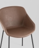 Стул Ashby экокожа светло-коричневый