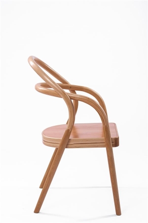 Полукресло венское Orion натуральный, жесткое сиденье