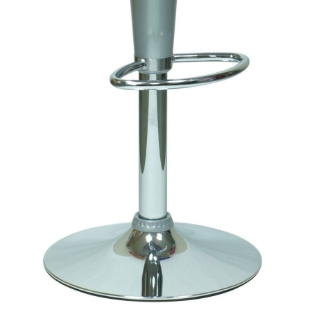 Барный стул Bomba серебряный