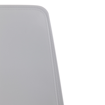 Стул GENIUS (mod 75) металл и пластик, 46x56x84cм, серый, ножки хром