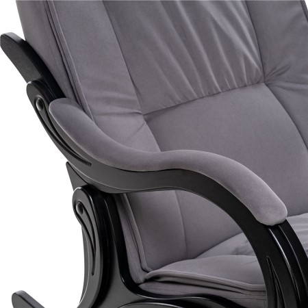 Кресло-качалка модель 77 серый