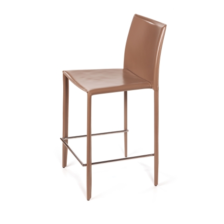 Стул полубарный Rolf кожа капучино Стул полубарный Rolf кожа капучино