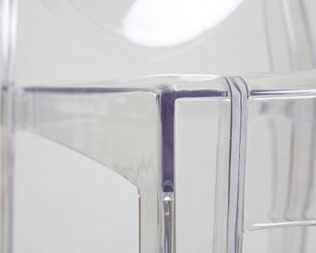 Стул обеденный VICTORIA GHOST прозрачный