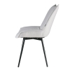Стул для кухни Осло велюр серый velutto 51
