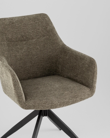 Стул обеденный Enid серо-зеленый