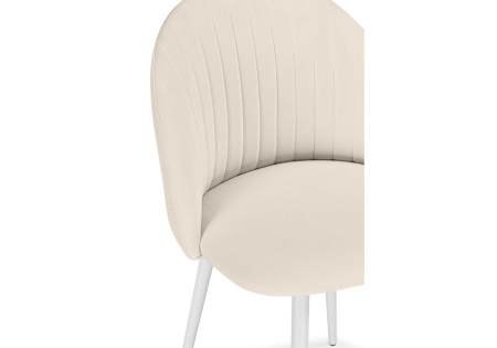 Стул на металлокаркасе Дарлин marseille 2, белый