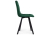 Стул на металлокаркасе Чилли зеленый , черный