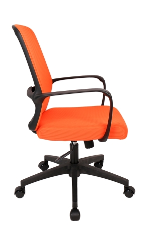 Операторское кресло Bamboo сетка оранжевый