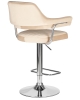 Набор 2 шт Стул барный CHARLY, бежевый велюр (MJ9-10)