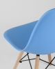 Стул Eames Style DSW голубой (разборный каркас)