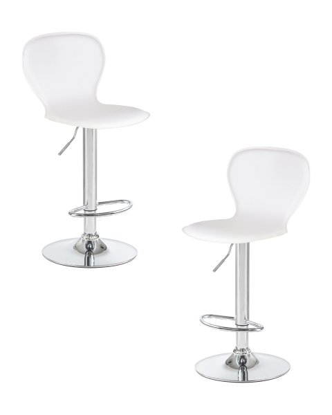 Набор 2 шт Стул барный ELISA, белый
