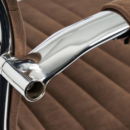 Кресло URBAN флок, коричневый, 6