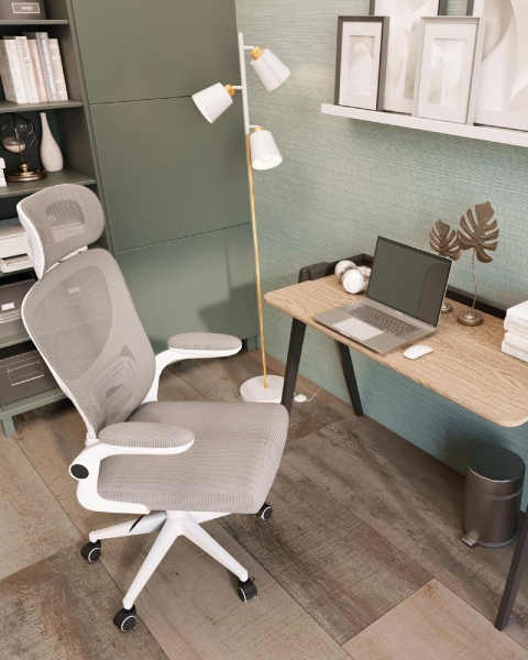 Кресло офисное Airone TopChairs белый
