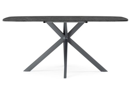 Стол деревянный Кортез 116(160)x77 раздвижной малави, серый