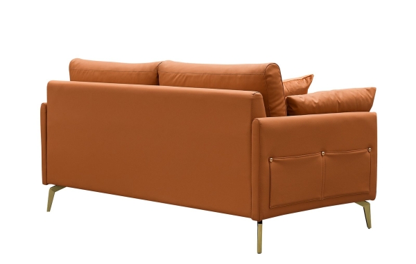 Диван CALIFORNIA NAPPA SF002 (2-х местный) коричневый Диван CALIFORNIA NAPPA SF002 (2-х местный) коричневый