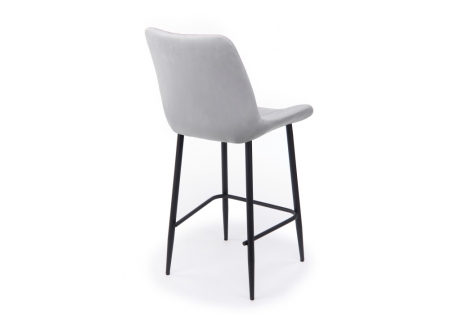 Барный стул Седа 360 светло-серый (zd 960), черный np