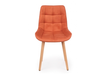 Стул деревянный Челси 360 терракотовый (zd 432), светлое дерево np