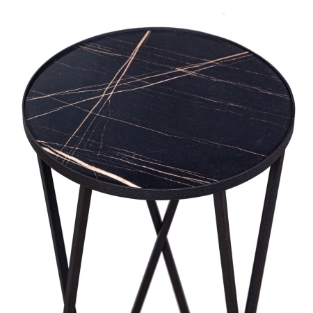 Журнальный столик Stone 01, керамика черная (арт.001.А001.A07)