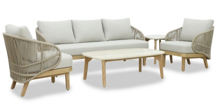 Комплект деревянной мебели Tagliamento Mali светлое дерево